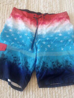 Fourth of July Swim trunks/ board shorts